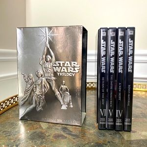 Star Wars Commemorative Trilogy IV -V -VI Series 2004 DVD Collection